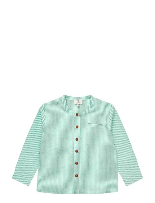 Copenhagen Colors | Seersucker Shirt W. Placket | 122