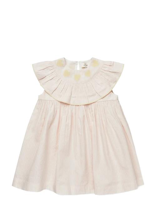 Copenhagen Colors | Seersucker Dress W. Heart | 68