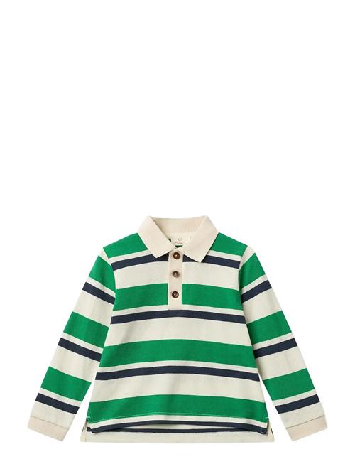 Copenhagen Colors | Striped Pique Polo W. Ls | 122