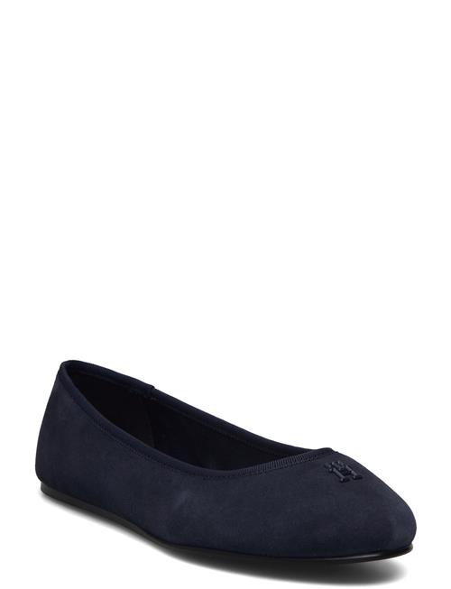Tommy Hilfiger | Th Hardware Suede Ballerina | 38