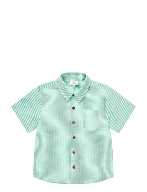 Copenhagen Colors | Seersucker Ss Shirt | 92