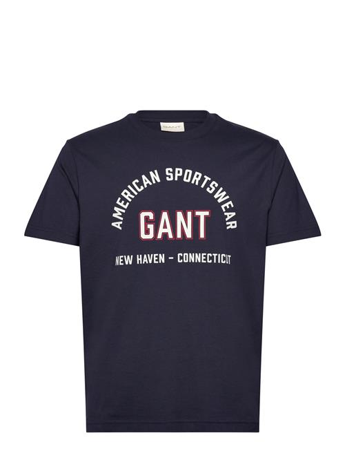 GANT | Printed Graphic Ss T-Shirt | L