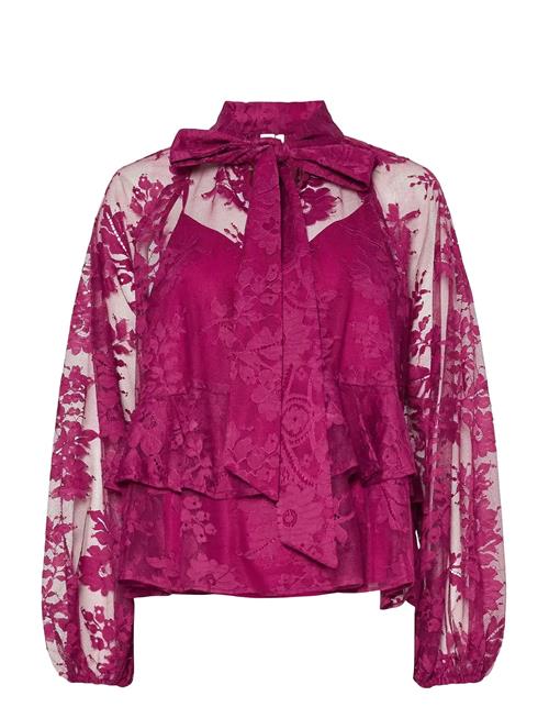 YAS | Yaslacilla Ls Lace Top - Show | 36