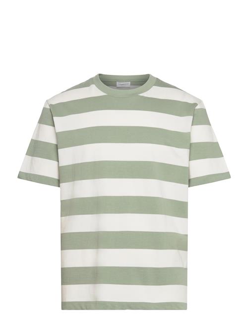 Lindbergh | Striped Oversized O-Neck Tee S/S | XXL
