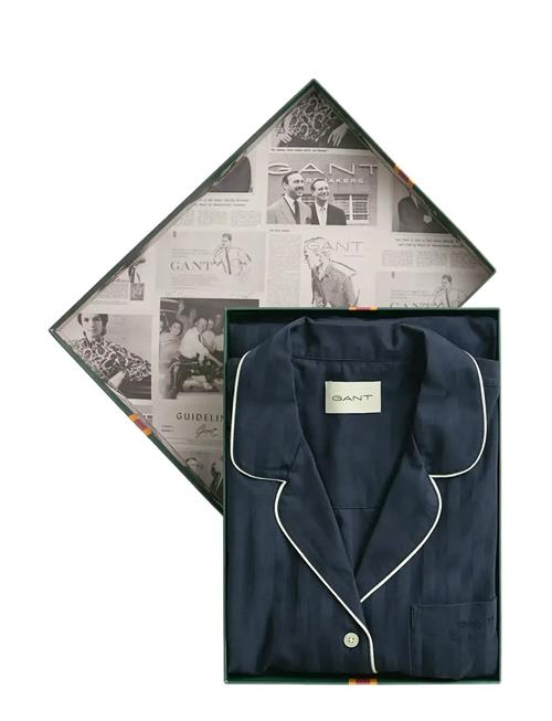 GANT | Satin Stripe Pajama Set Gift Box | S