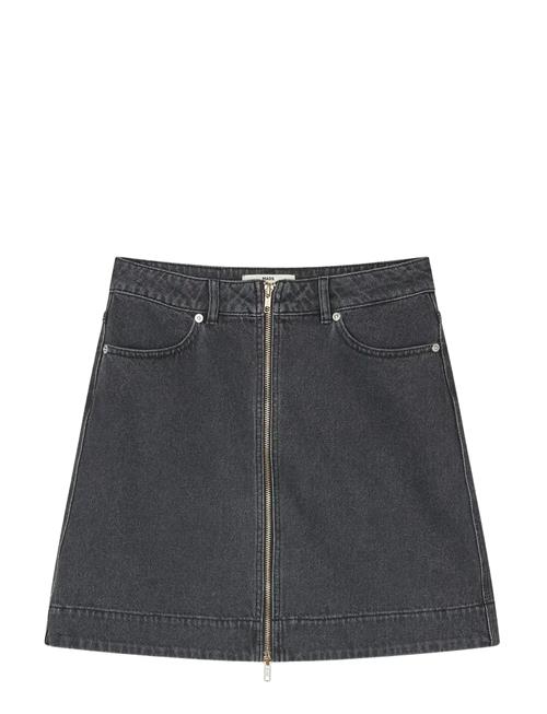 Mads Nørgaard | Luke Black Denim Riva Skirt | 38