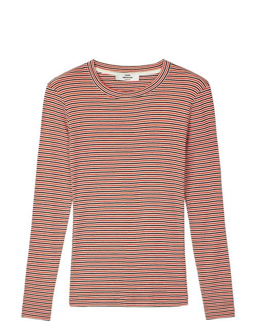 Mads Nørgaard | 2X2 Cotton Stripe Tuba Tee Ls | XL