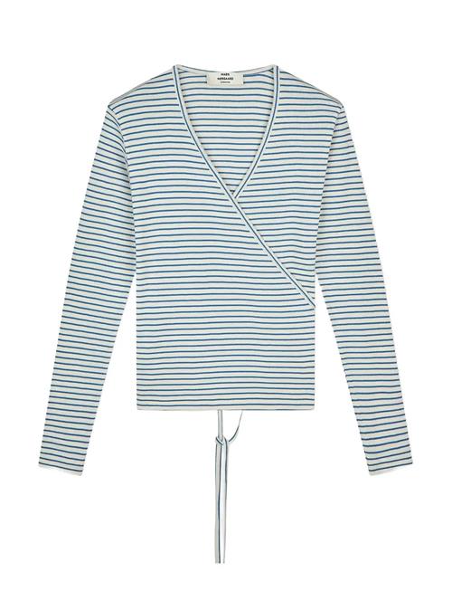 Mads Nørgaard | 2X2 Cotton Stripe Susi Ls Top | L