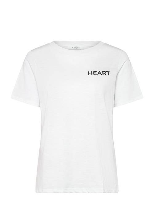 Coster Copenhagen | Tee With Heart Embroidery | XXL