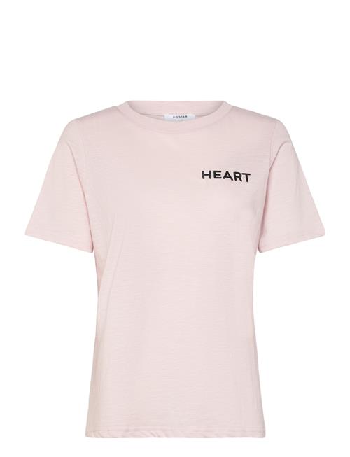 Coster Copenhagen | Tee With Heart Embroidery | XXL