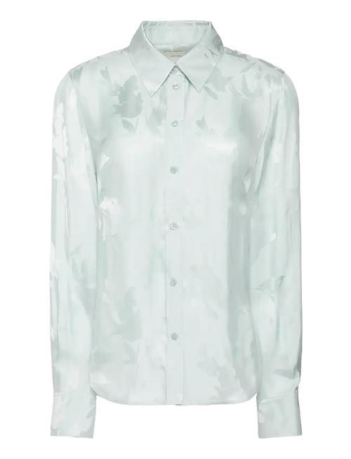 Calvin Klein | Viscose Jacquard Slim Shirt | S