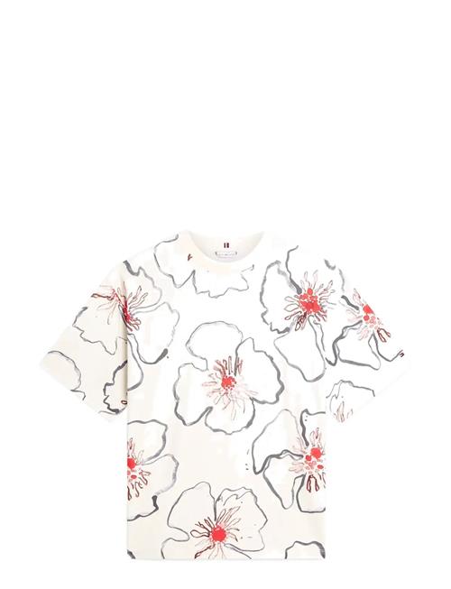 Tommy Hilfiger | Flower Graphic Rlx C-Nk Ss Tee | S