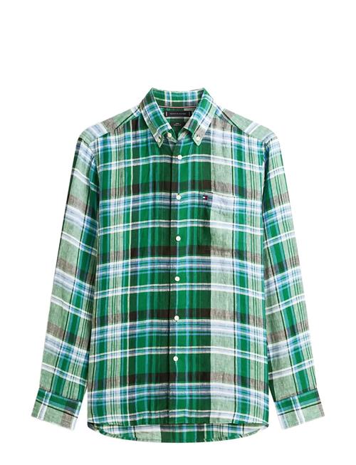 Tommy Hilfiger | Linen Summer Madras Rf Shirt | M