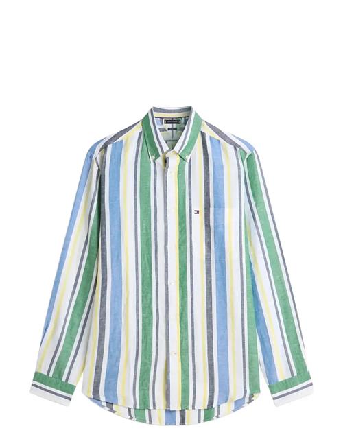 Tommy Hilfiger | Linen Blend Bold Stp Shirt | XXL