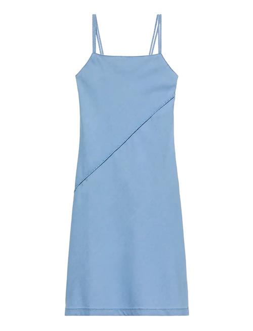 Calvin Klein Jeans | Bias Cut Denim Soft Dress Lightw | XXS