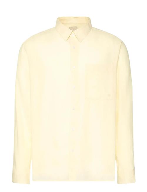Calvin Klein | Ls Solid Linen Classic Shirt | XXL