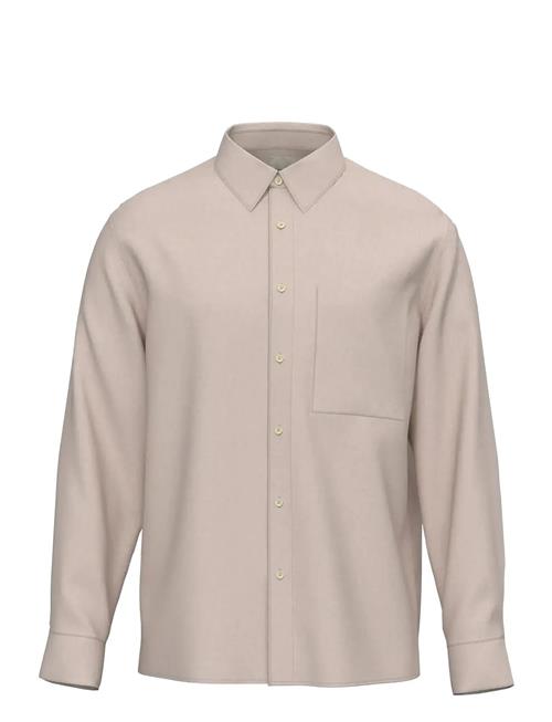 Calvin Klein | Ls Solid Linen Classic Shirt | M