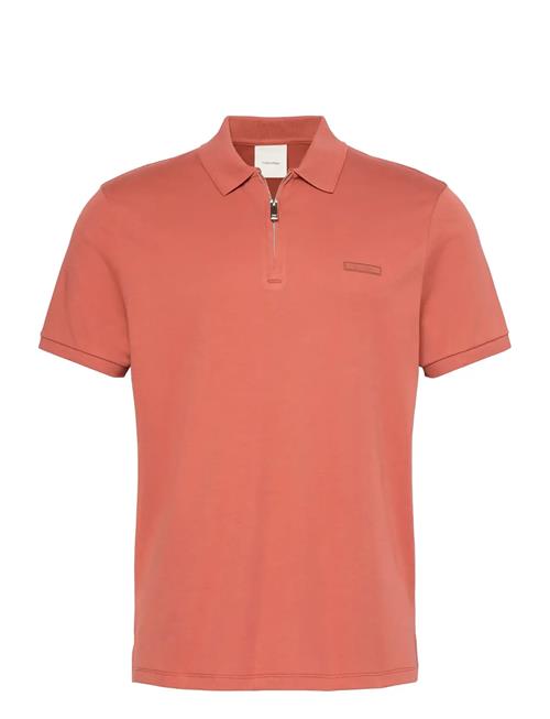 Calvin Klein | Ss Slim Supima Zip Polo | XXL