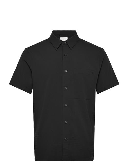 Calvin Klein | Ss Solid Seersucker Classic Shir | M