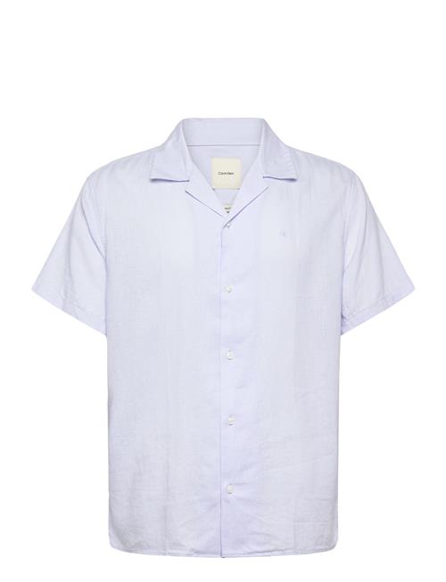 Calvin Klein | Ss Camp Collar Solid Linen Class | XXL