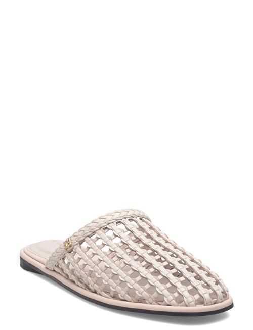 Tommy Hilfiger | Hilfiger Leather Mix Flat Mule | 40