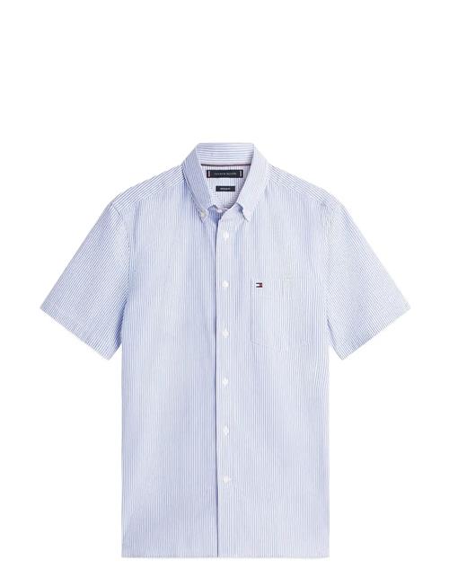Tommy Hilfiger | Seersucker Bengal Stripe Shirt | L