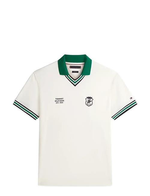 Tommy Hilfiger | V Neck Pique Relaxed Fit Polo | S