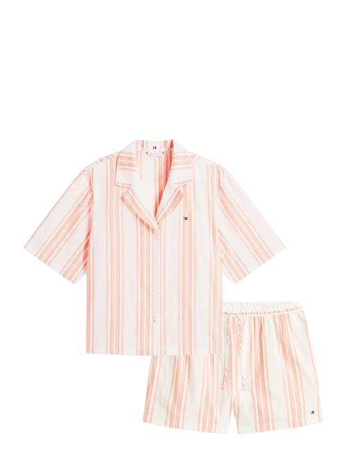 Tommy Hilfiger | Ss Shirt Linen Pj Shorts Set | L