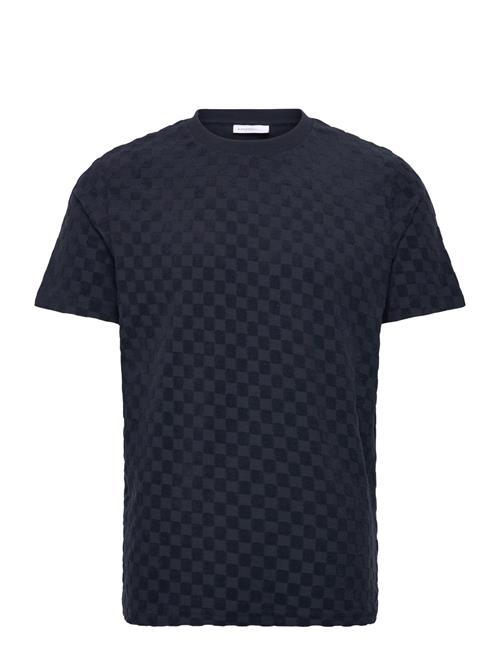 Lindbergh | Checkered Towel O-Neck Tee S/S | XXL