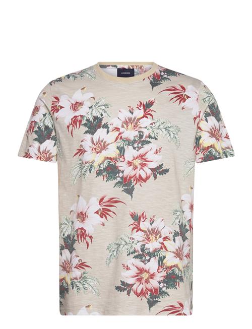Lindbergh | Slub Aop Tee S/S | XXL