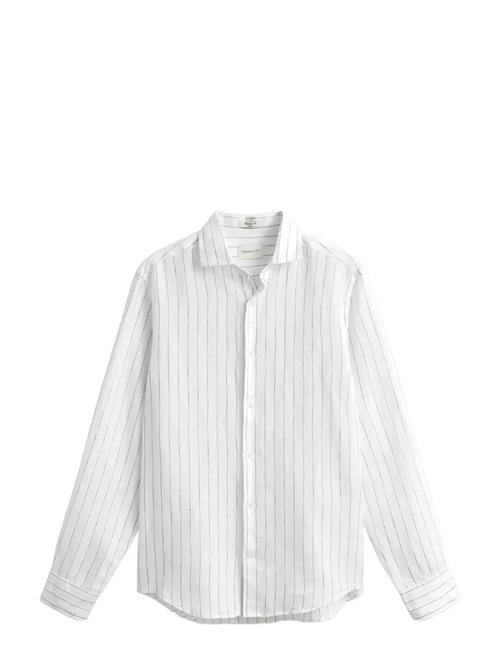 GANT | Reg Linen Stripe Shirt | XXL