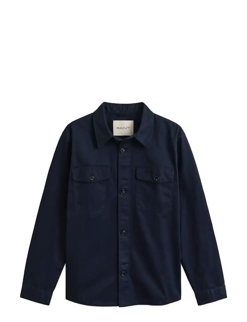GANT | Reg Cotton Twill Overshirt | XXXL