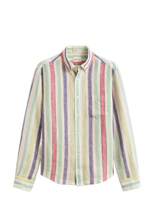 GANT | Reg Multistripe Linen Shirt | M
