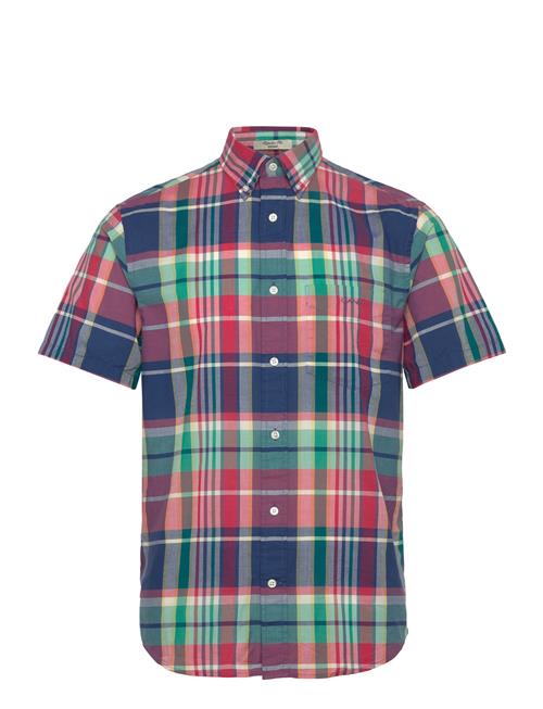 GANT | Reg Indian Madras Check Ss Shirt | XL