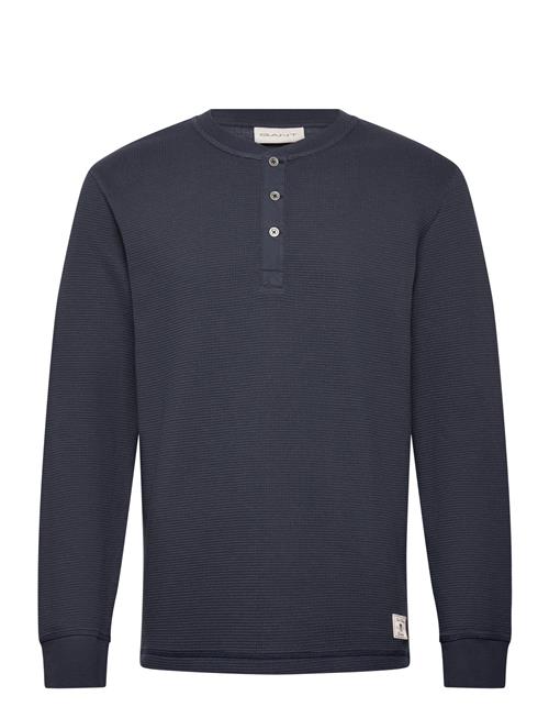GANT | Washed Waffle Henley | S