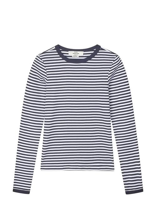 Mads Nørgaard | Grace Jersey Stripe Camille Tee Ls | M