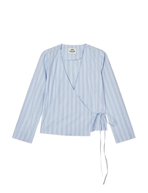 Mads Nørgaard | Mia Poplin Pam Wrap Top | 36