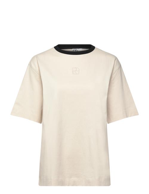 ROUGE EDIT | Rounaomi 2/4 O-Neck Oversized Tee | M