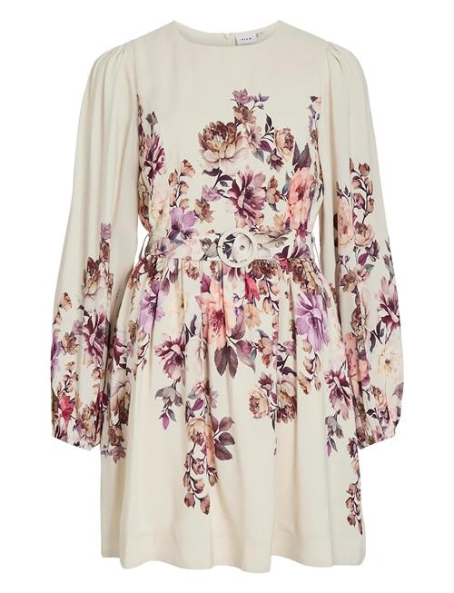 Vila | Visofila Pla O-Neck Ls Short Dress/Dc/Ln | 40