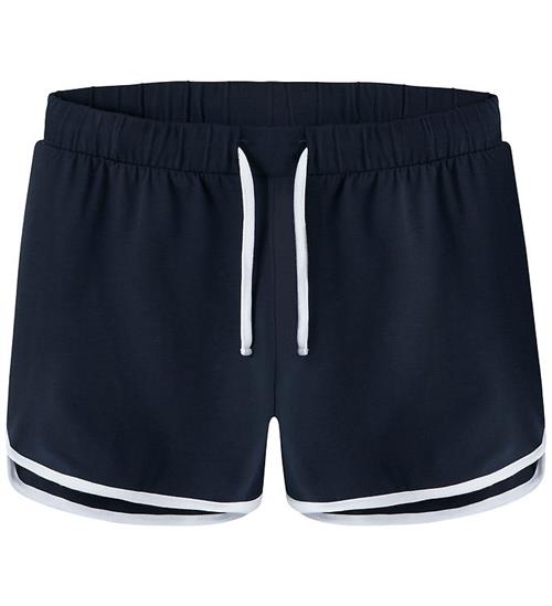 LMTD Shorts - NlfBenedicte - Dark Sapphire/W. Bright White