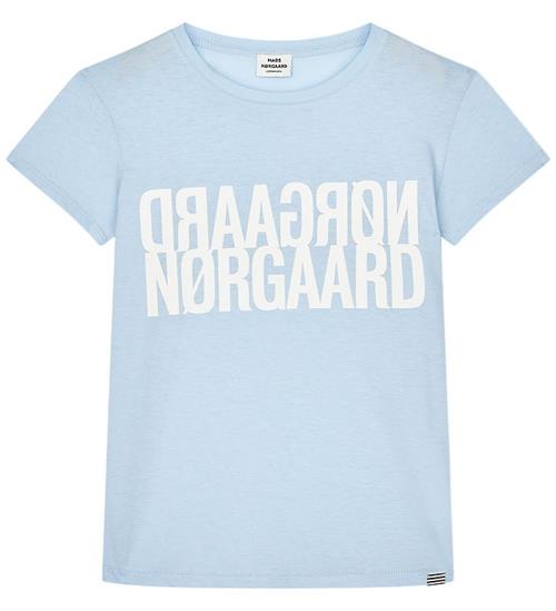 Mads Nørgaard T-shirt - Tuvina - Cashmere Blue