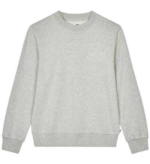 Mads Nørgaard Sweatshirt - Solo - Grey Melange