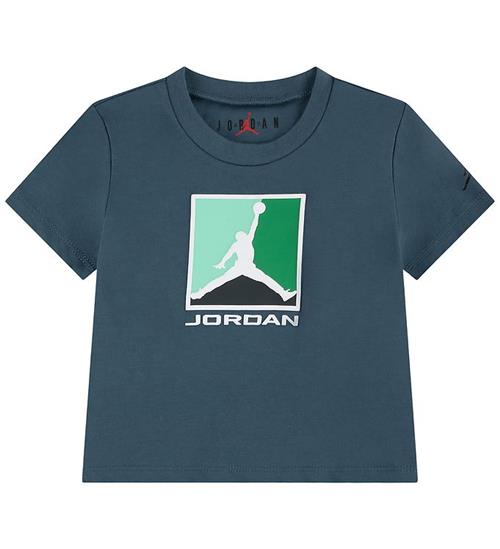 Jordan T-shirt - Ash Green m. Print