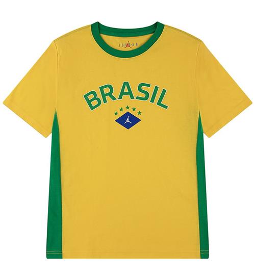 Jordan T-shirt - Brasil - Varsity Maize m. Print