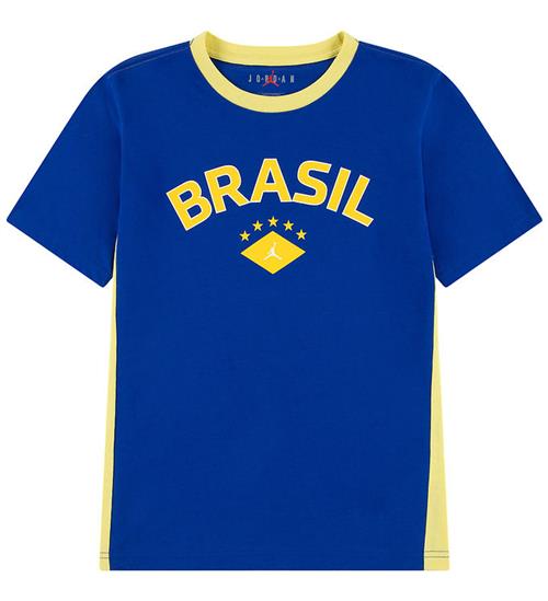 Jordan T-shirt - Brasil - Old Royal m. Print