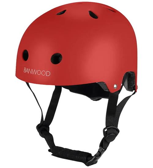 Banwood Cykelhjelm - Classic - Rød