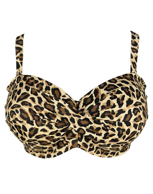 SugarShape Bikinioverdel 'Monaco'  beige / brun-meleret