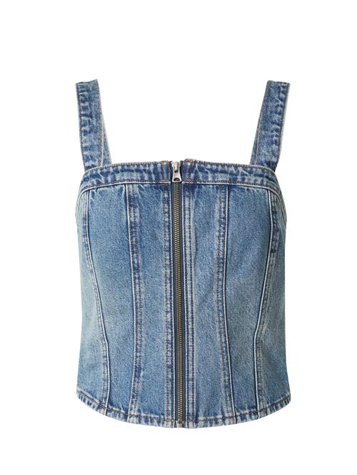 LEVI'S ® Overdel 'Sculpted Bustier Top'  blue denim