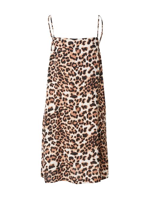 VERO MODA Kjole 'VMEASY JOY'  mørkebeige / brun / sort