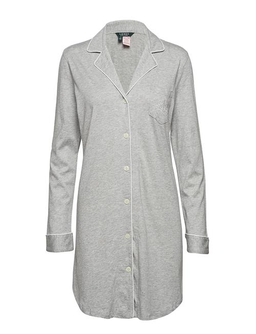 Lauren Ralph Lauren Homewear | Lrl Hammond Knit Collar Sleepshirt Grey Heather | S